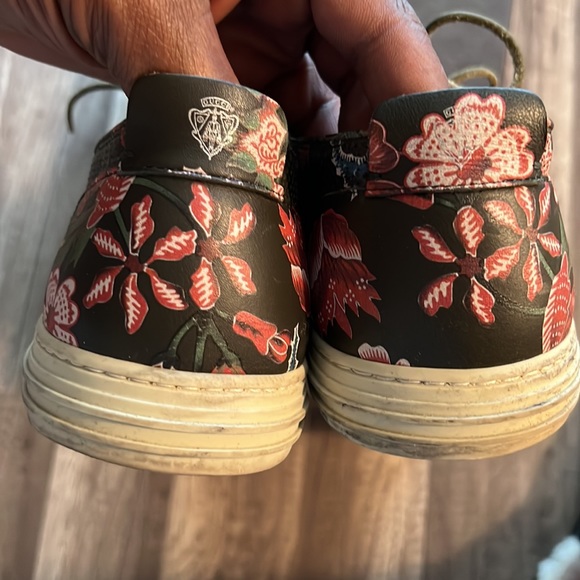 GUCCI SHAGREEN FLORAL SNEAKERS VINTAGE - Picture 8 of 10